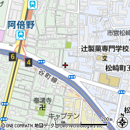 阿倍野ドレミ音楽教室周辺の地図