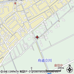 岡山県岡山市中区倉田14周辺の地図