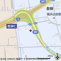 岡山県岡山市東区金田521周辺の地図