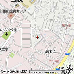 兵庫県神戸市垂水区千鳥が丘3丁目9周辺の地図