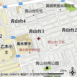 オートハウス青山台周辺の地図