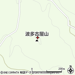 波多古屋山周辺の地図