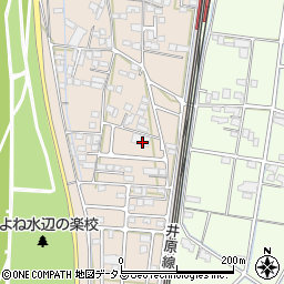 岡山県総社市清音上中島372周辺の地図