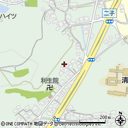 岡山県倉敷市二子1376周辺の地図