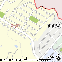 三重県名張市すずらん台西１番町192周辺の地図