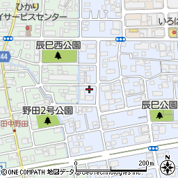 岡山県岡山市北区辰巳27周辺の地図