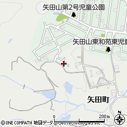 奈良県大和郡山市矢田町5895-17周辺の地図