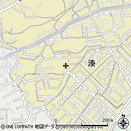 岡山県岡山市中区湊64周辺の地図