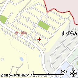 三重県名張市すずらん台西１番町193周辺の地図
