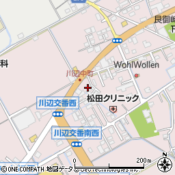 岡山県倉敷市真備町川辺110周辺の地図