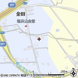 岡山県岡山市東区金田563周辺の地図