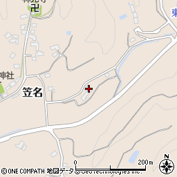 静岡県牧之原市笠名1093-1周辺の地図