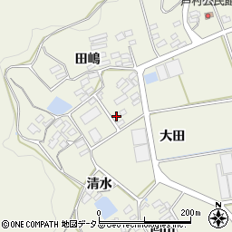 愛知県田原市芦町大田20周辺の地図