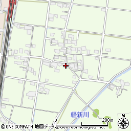 岡山県総社市清音軽部1668周辺の地図