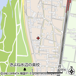 岡山県総社市清音上中島356周辺の地図