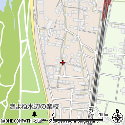岡山県総社市清音上中島373-2周辺の地図