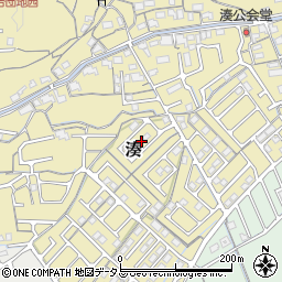 岡山県岡山市中区湊92周辺の地図