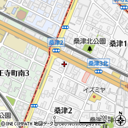 天王寺パーク・マンション周辺の地図