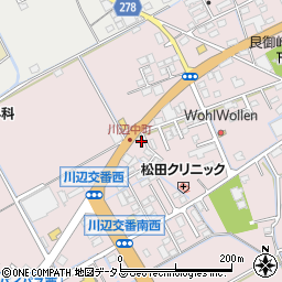 岡山県倉敷市真備町川辺113周辺の地図