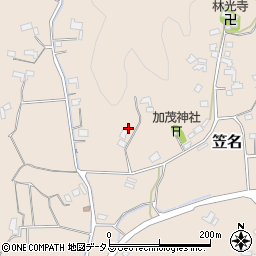 静岡県牧之原市笠名319周辺の地図
