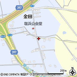 岡山県岡山市東区金田562周辺の地図