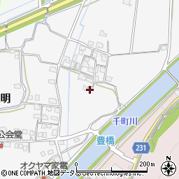 岡山県岡山市東区西大寺五明86周辺の地図