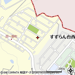 三重県名張市すずらん台西１番町141周辺の地図
