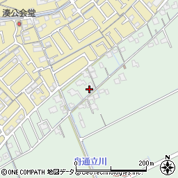 岡山県岡山市中区倉田19周辺の地図