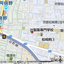 プリムール松崎町周辺の地図