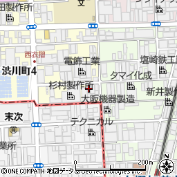 森田塗装工業所周辺の地図