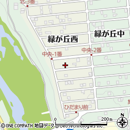 三重県名張市緑が丘西277周辺の地図
