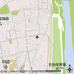 岡山県倉敷市真備町川辺817周辺の地図