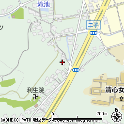 岡山県倉敷市二子1370周辺の地図