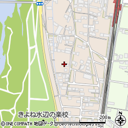 岡山県総社市清音上中島358周辺の地図