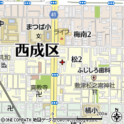 株式会社西出商店周辺の地図