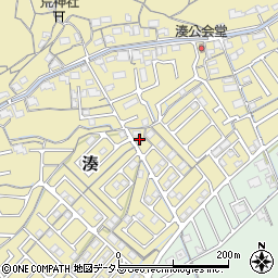 岡山県岡山市中区湊158周辺の地図