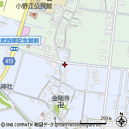 松阪警察署　小野江警察官駐在所周辺の地図