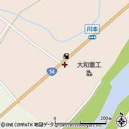 川本周辺の地図