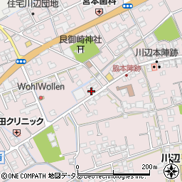 岡山県倉敷市真備町川辺524周辺の地図