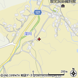 奈良県奈良市上深川町600-2周辺の地図