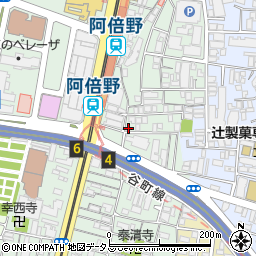 そうごう薬局　阿倍野店周辺の地図