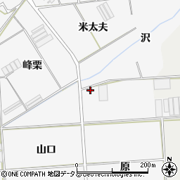 愛知県田原市伊川津町原周辺の地図