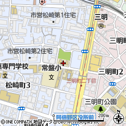 大阪市立常盤小学校分校周辺の地図