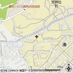 岡山県岡山市中区湊6周辺の地図