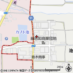 ミュージックサービス奈良営業所周辺の地図
