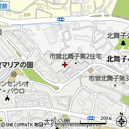 神戸市営北舞子第２住宅周辺の地図
