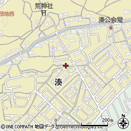 岡山県岡山市中区湊32周辺の地図