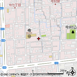 岡山市西コミュニティハウス周辺の地図