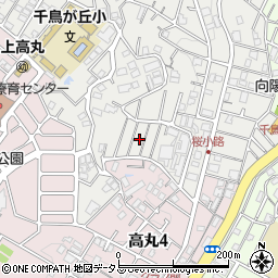 兵庫県神戸市垂水区千鳥が丘3丁目6周辺の地図