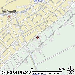岡山県岡山市中区倉田22周辺の地図